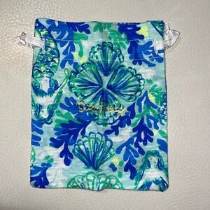 Lilly Pulitzer seeing double jewelry bag
